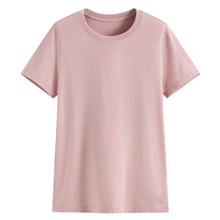 純棉圓領T恤-女