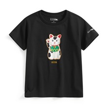 大人的圖鑑印花T恤-01-童