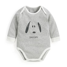 史努比系列純棉羅紋印花包臀衣-Baby