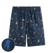 超人力霸王印花輕便短褲-男