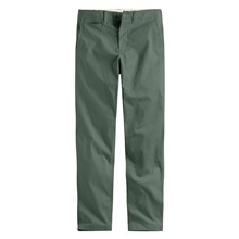 彈性直筒卡其褲-男