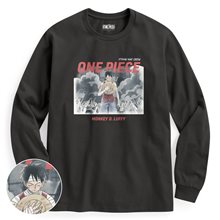 航海王長袖印花T恤-03-男