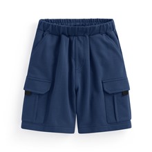 小毛圈口袋五分褲-童