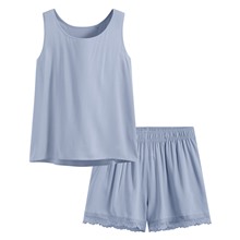 嫘縈背心家居套裝-女