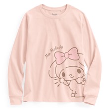 三麗鷗長袖印花T恤-02-女