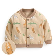 棉質毛圈印花外套-Baby