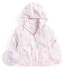 迪士尼系列抗UV輕型印花風衣外套-童