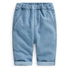 純棉寬鬆牛仔褲-Baby