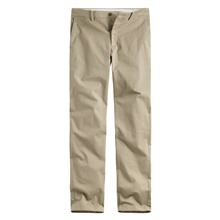 Slim Fit修身直筒卡其褲-男