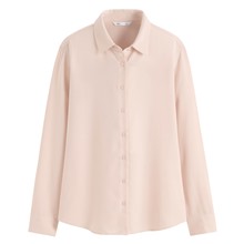 嫘縈長袖襯衫-女