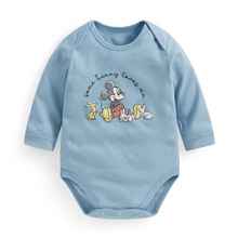迪士尼系列純棉羅紋印花包臀衣-Baby