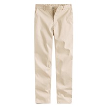 卡其修身直筒長褲-女