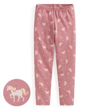 彈力印花九分內搭褲-01-童