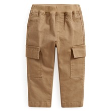 羅紋貼袋長褲-Baby