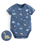 純棉羅紋恐龍印花包臀衣-Baby