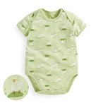 純棉羅紋動物印花包臀衣-Baby