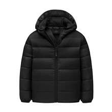 極輕羽絨連帽外套-童