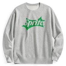 可口可樂刷毛印花圓領衫-02-男