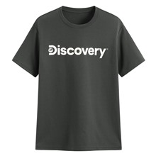 Discovery快乾印花圓領T恤-男