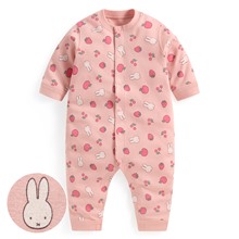 Miffy純棉羅紋印花連身衣-Baby