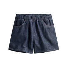 純棉牛仔輕便短褲-女