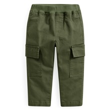 羅紋貼袋長褲-Baby