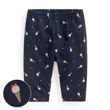 彈力甜點印花七分內搭褲-Baby