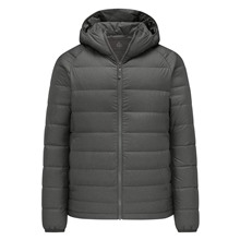極輕羽絨連帽外套-男