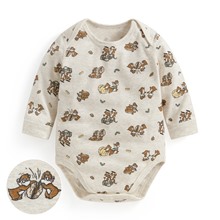 迪士尼系列純棉羅紋印花包臀衣-Baby
