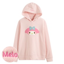 三麗鷗Fleece連帽衫-女