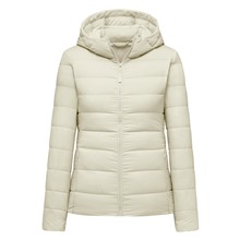 極輕羽絨連帽外套-女