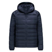 極輕羽絨連帽外套-男