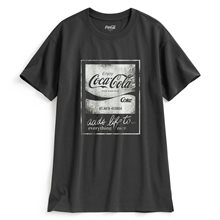 可口可樂寬長版印花T恤-14-女