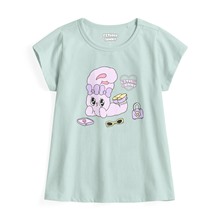 艾絲樂小兔長版印花T恤-02-童