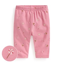 彈力甜點印花七分內搭褲-Baby