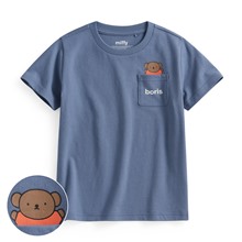 Miffy and Friends口袋印花T恤-06-童