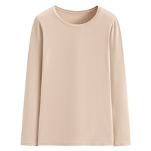 heatup圓領長袖上衣-女