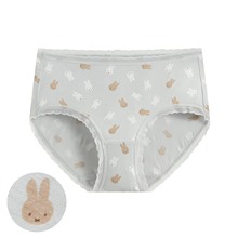 Miffy莫代爾蕾絲印花中腰內褲-女