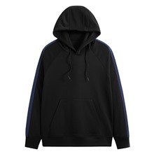 吸排配色連帽上衣-男