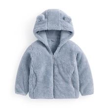 長刷毛連帽外套-童