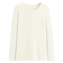 heatup圓領長袖上衣-女