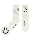 S.W.SMILEY®文字中筒襪-女