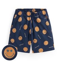 SmileyWorld®竹節棉印花口袋短褲-童