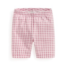 彈力格紋五分內搭褲-Baby