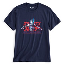 超人力霸王印花T恤-12-男