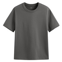 純棉厚磅圓領T恤-男