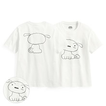 蠟筆小新厚版印花T恤-01-女