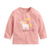獨角獸長袖印花T恤-02-Baby