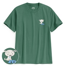 蠟筆小新印花T恤-13-男