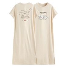 三麗鷗純棉連袖長洋裝-女